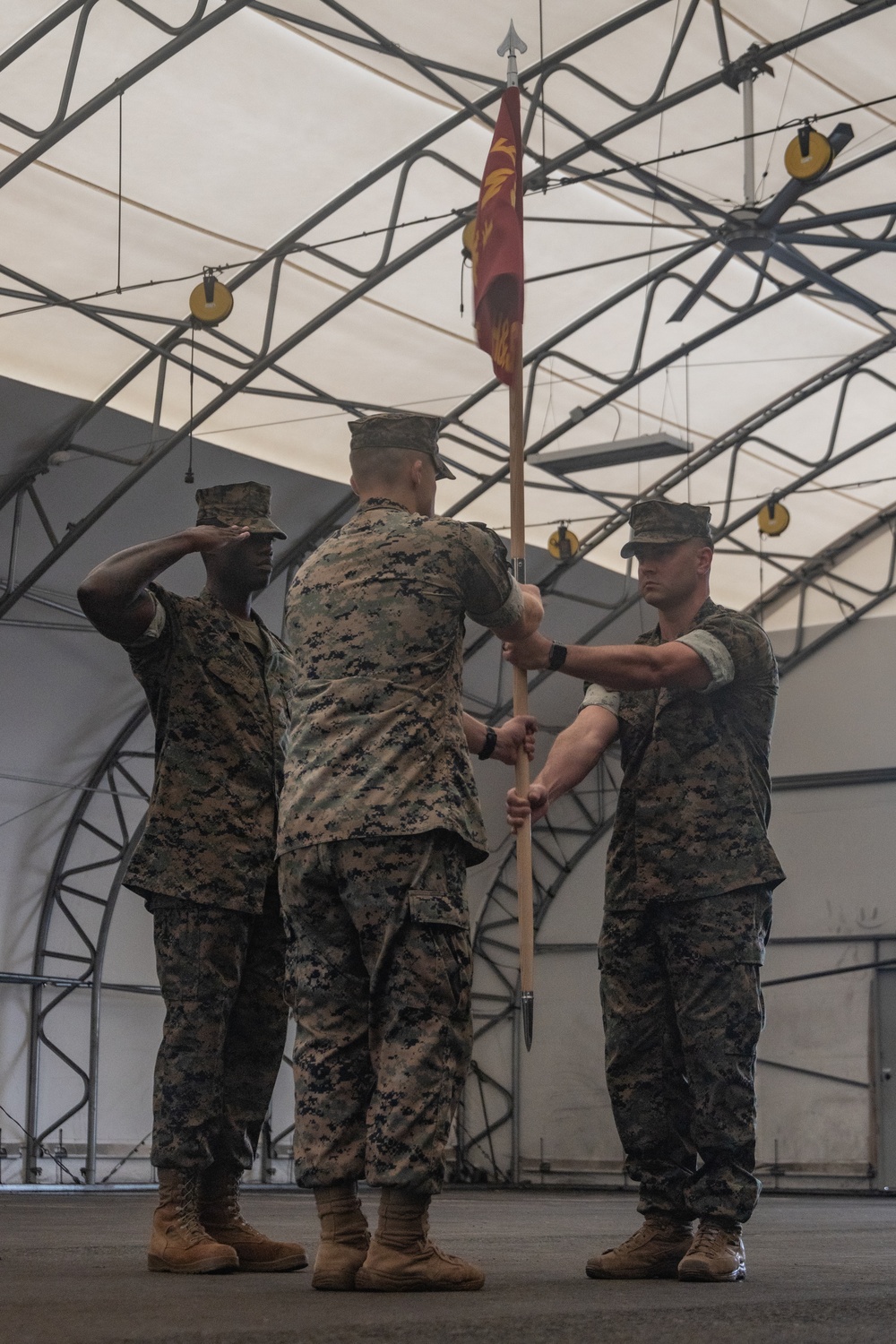 3d MLR H&amp;S Co Change of Command