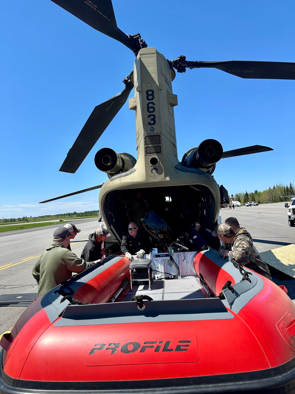 Minnesota National Guard assists in Boundary Waters search and rescue