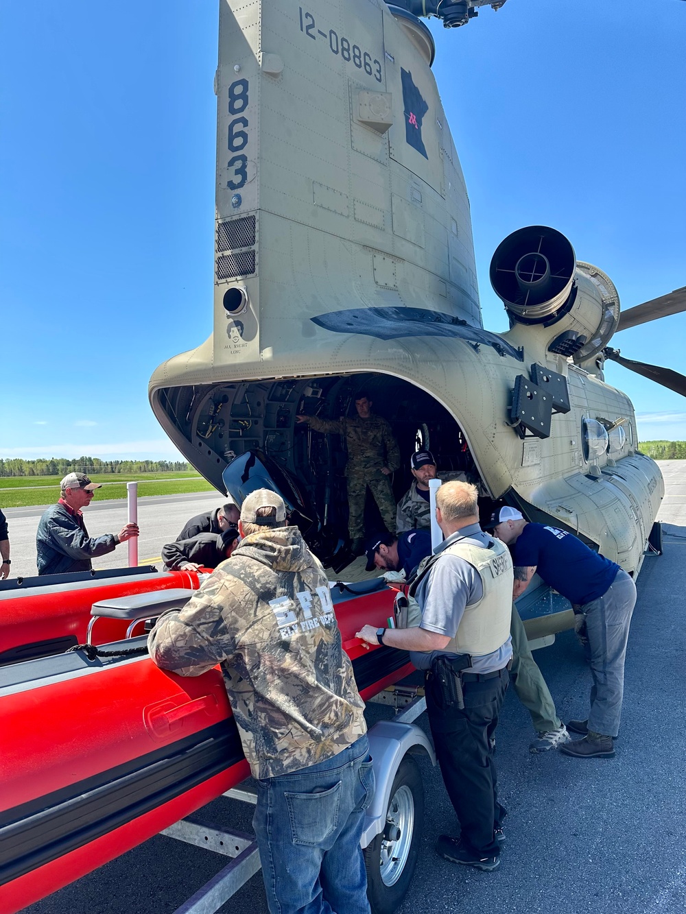 Minnesota National Guard assists in Boundary Waters search and rescue