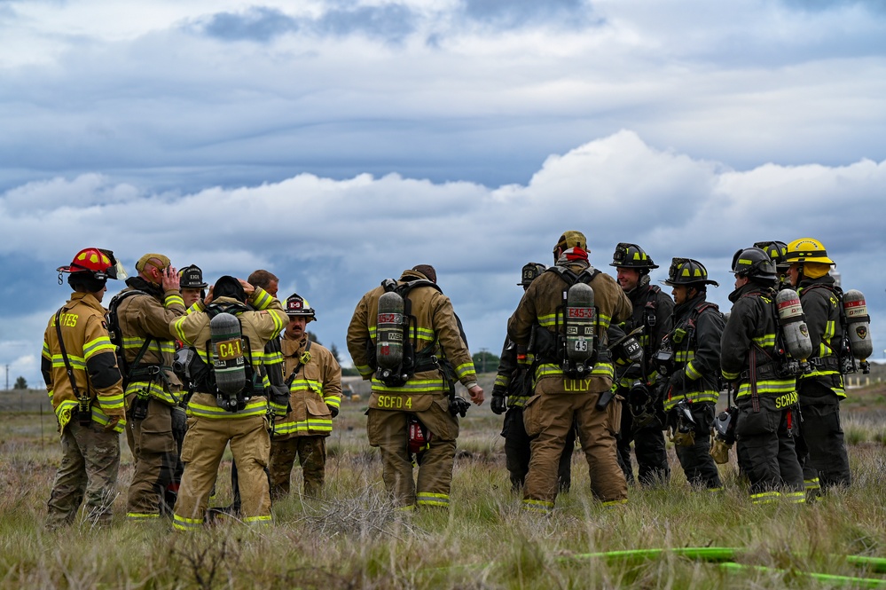 Fairchild validates emergency response capabilities for SkyFest 2024