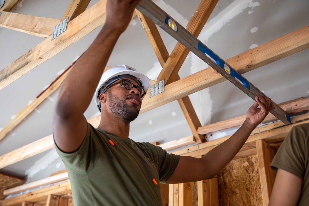 LA Fleet Week 2024: Habitat for Humanity Construction