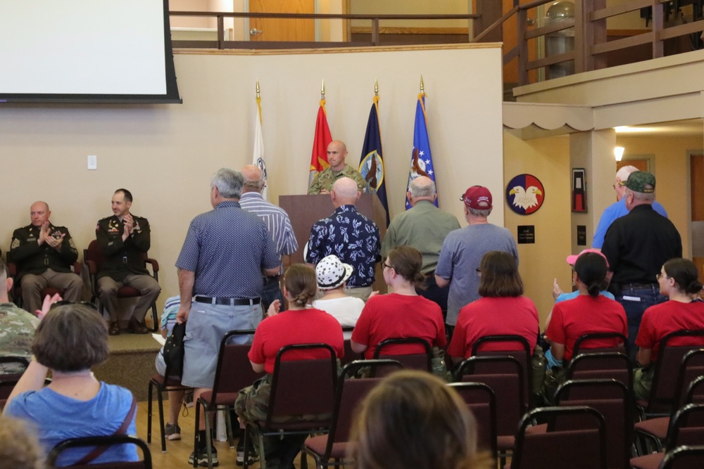 Vietnam-era Veteran Recognition Ceremony special part of Fort McCoy’s 2024 open house