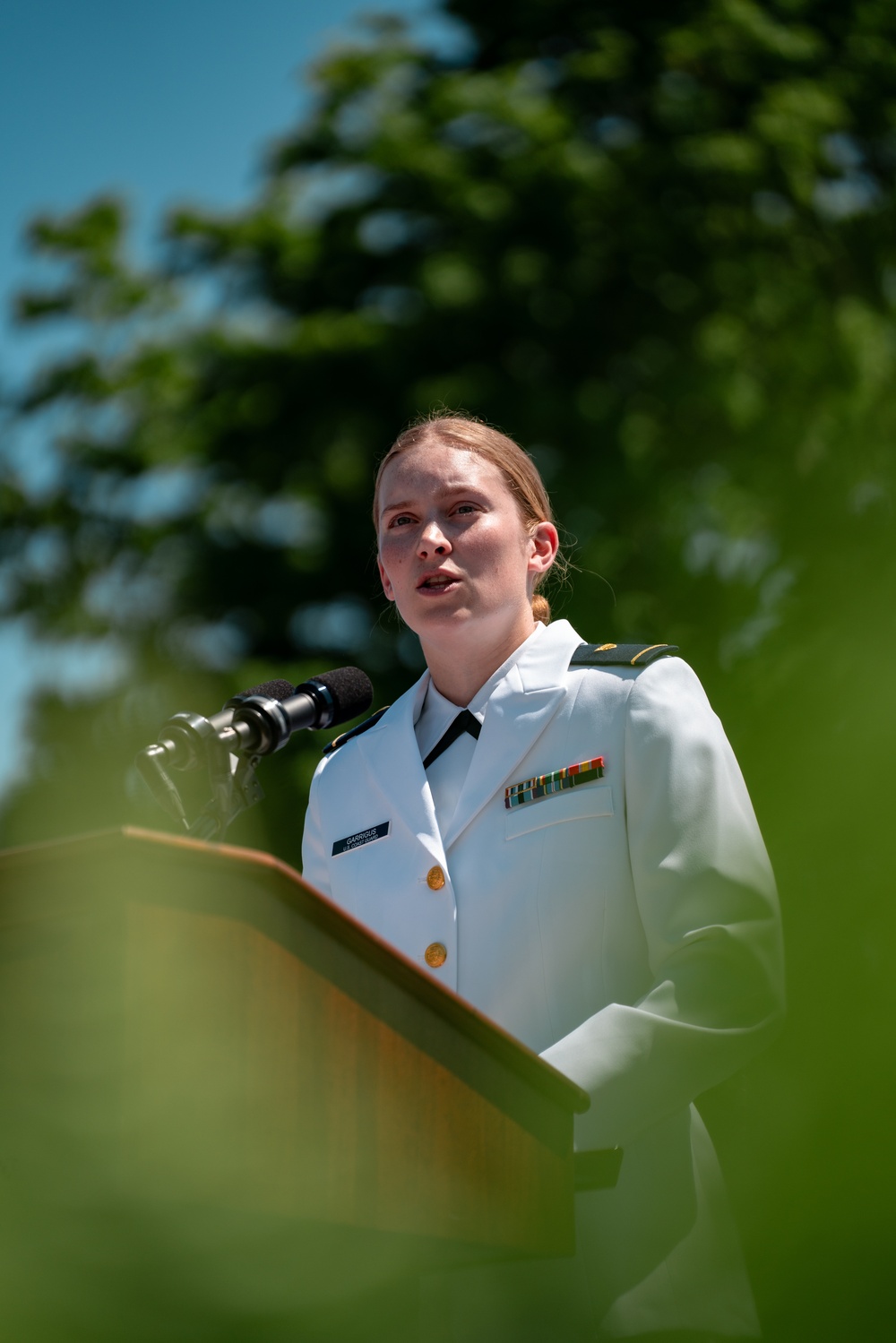 Coast Guard Academy Commencement Exercises