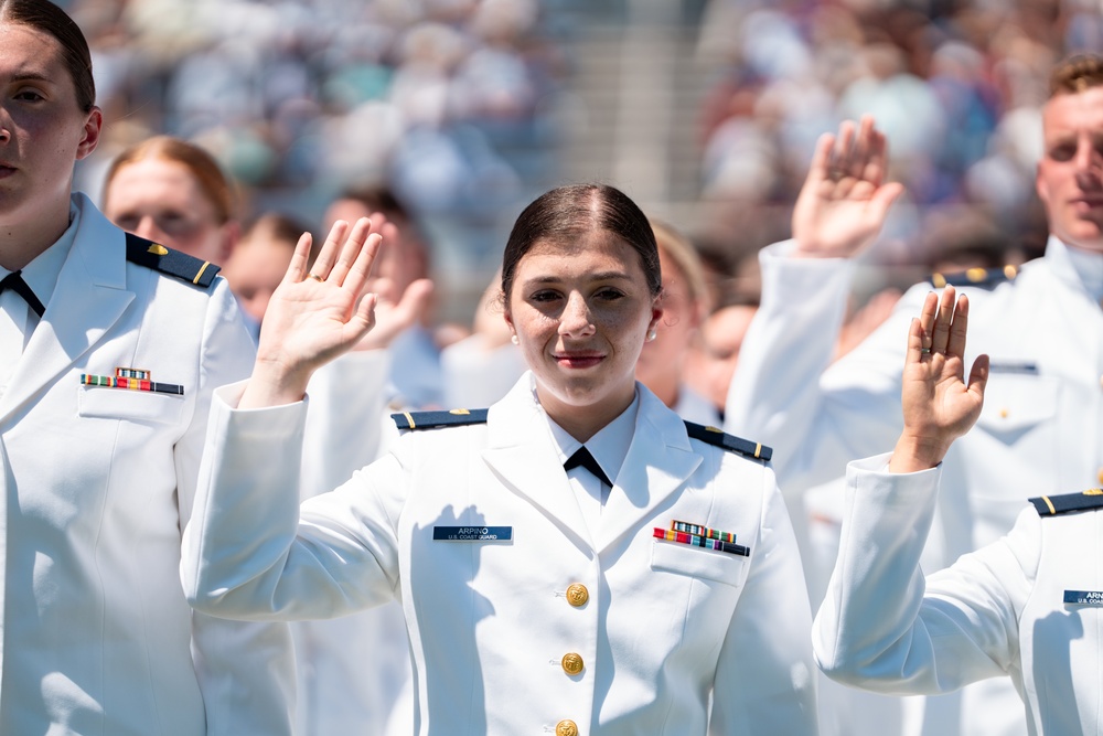 Coast Guard Academy Commencement Exercises