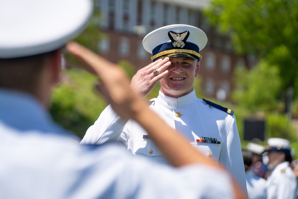 Coast Guard Academy Commencement Exercises