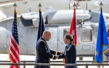 Commander of New York Air Guard Maj. Gen. Denise M. Donnell retires after 31 years of military service