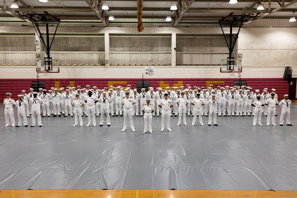 Dress Whites Done Right!: 3d Medical Battalion conducts quarterly dress whites inspection