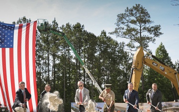 Brig. Gen. Garcia attends the Carolina Museum of the Marine Groundbreaking Ceremony