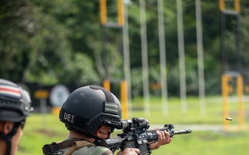 Competitors compete in Fuerzas Comando 2024 Skills and Shooting Competition