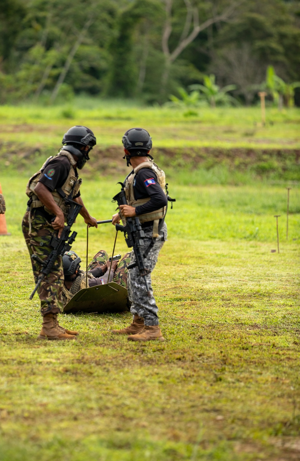 Competitors compete in Fuerzas Comando 2024 Skills and Shooting Competition