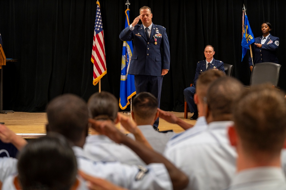 49th Wing Staff Agencies/Comptroller Squadron change of command