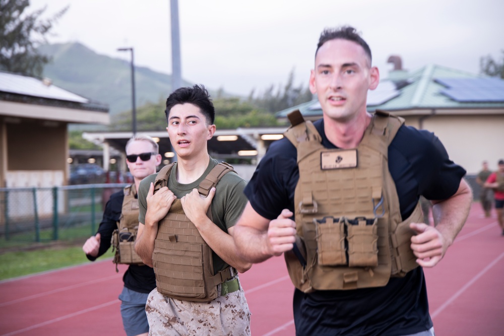 Sweat, Sacrifice, and Remembrance: Headquarters Battalion Marines honor fallen service members with Memorial Day Murph