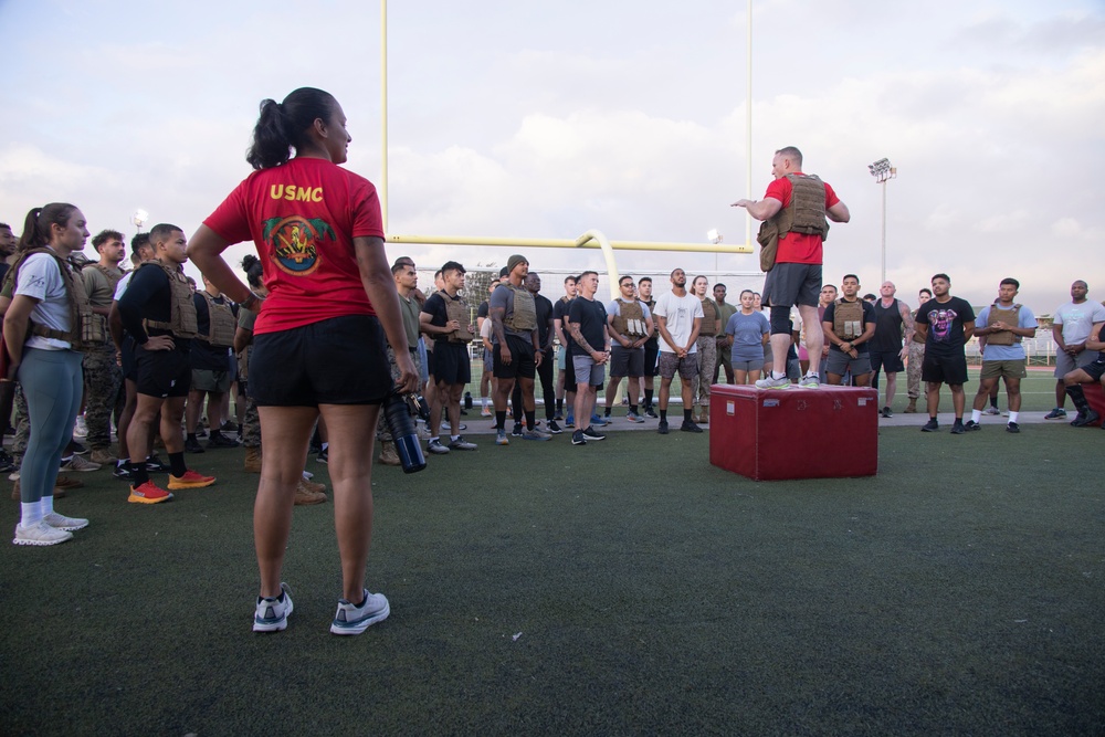 Sweat, Sacrifice, and Remembrance: Headquarters Battalion Marines honor fallen service members with Memorial Day Murph