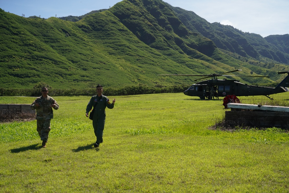 Hawaii Army National Guard Hosts Philippine Air Force for Rotary Wing Aviation Exchange Under State Partnership Program