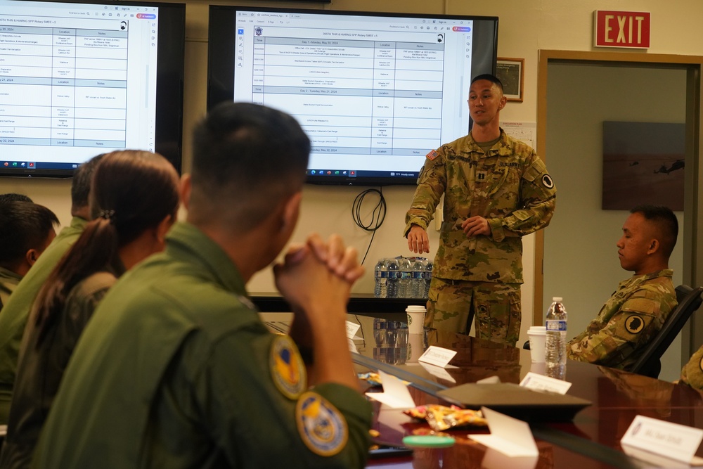 Hawaii Army National Guard Hosts Philippine Air Force for Rotary Wing Aviation Exchange Under State Partnership Program