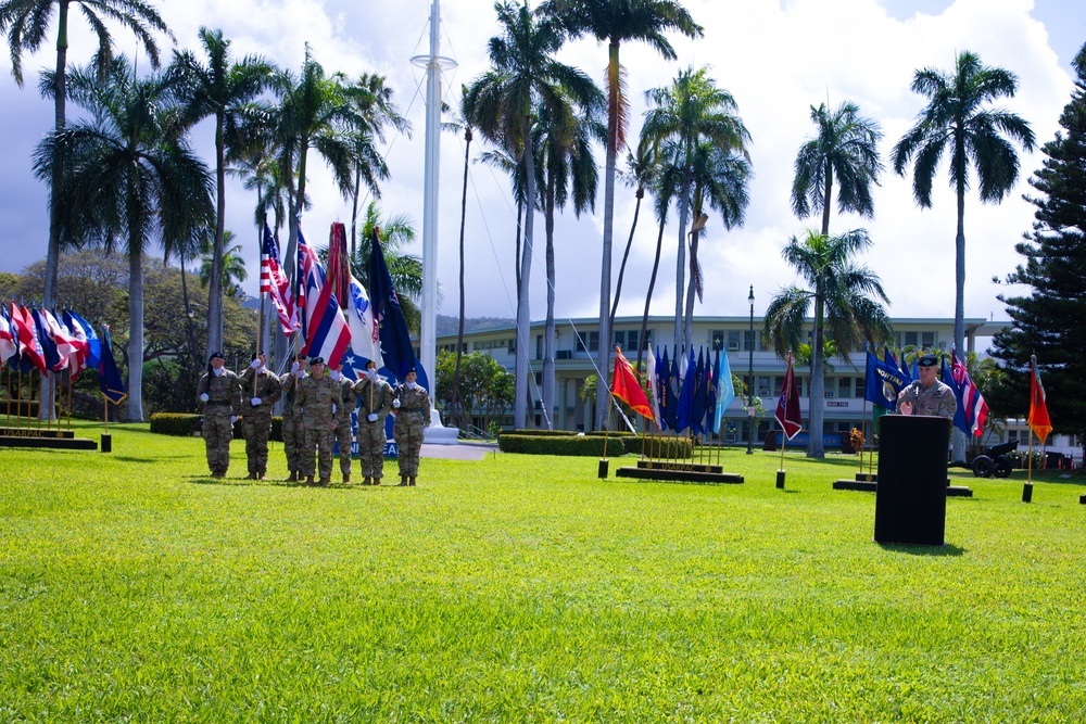 Gen. Charles A. Flynn Delivers Remarks at USARPAC Change of Responsibility Ceremony at Fort Shafter