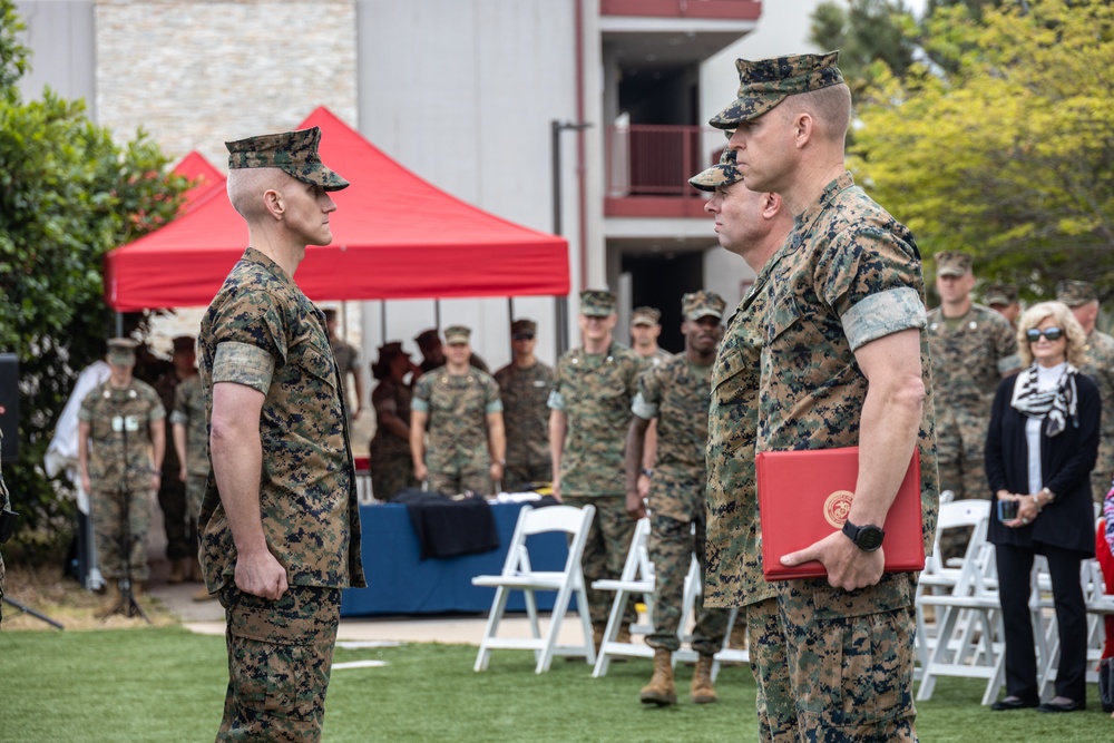 1st Civil Affairs Group hosts Relief and Appointment and Change of Command