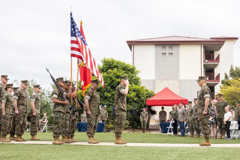 1st Civil Affairs Group hosts Relief and Appointment and Change of Command