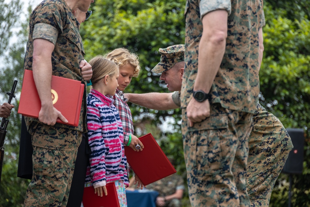 1st Civil Affairs Group hosts Relief and Appointment and Change of Command