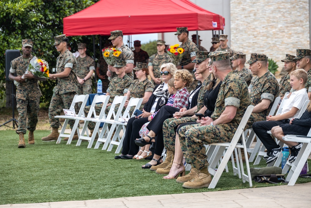 1st Civil Affairs Group hosts Relief and Appointment and Change of Command