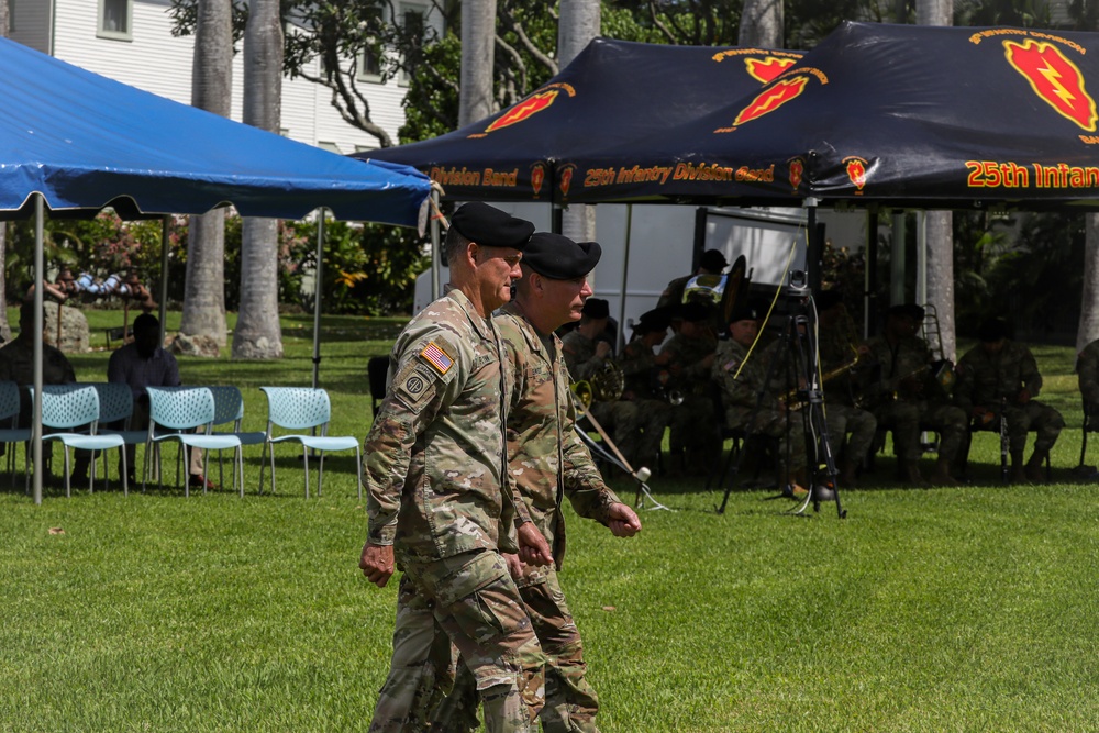 Command Sgt. Maj. Scott A. Brzak Bids Farewell at Fort Shafter Change of Responsibility Ceremony