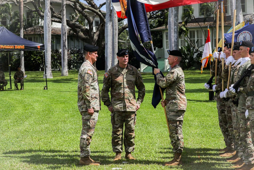 Command Sgt. Maj. Scott A. Brzak Bids Farewell at Fort Shafter Change of Responsibility Ceremony