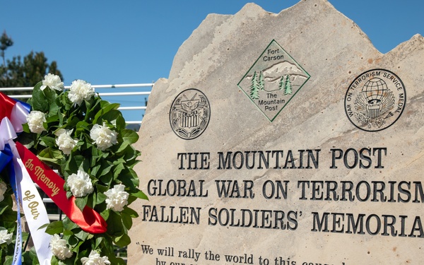 Mountain Post Warrior Memorial Ceremony