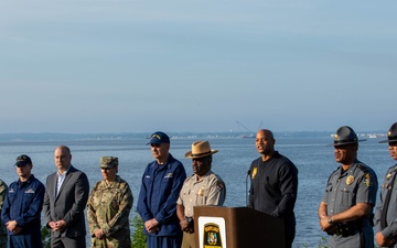 Unified Command and Maryland Governor Wes Moore host press conference following the M/V DALI refloat and transit