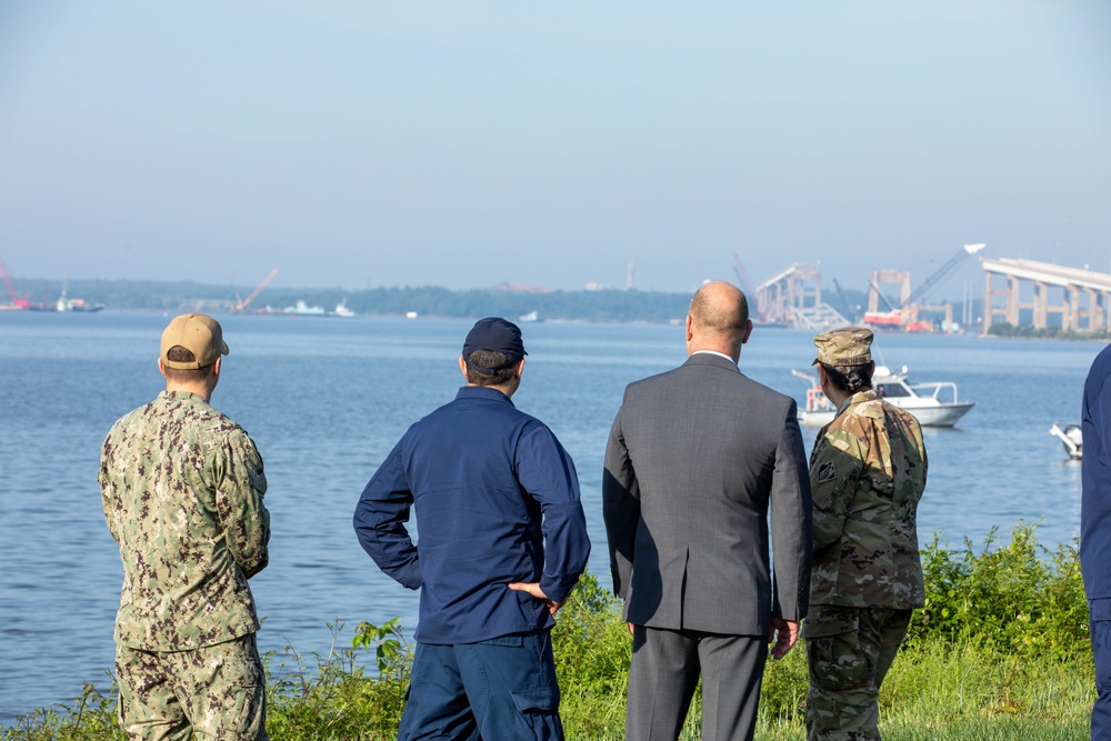 Unified Command and Maryland Governor Wes Moore host press conference following the M/V DALI refloat and transit