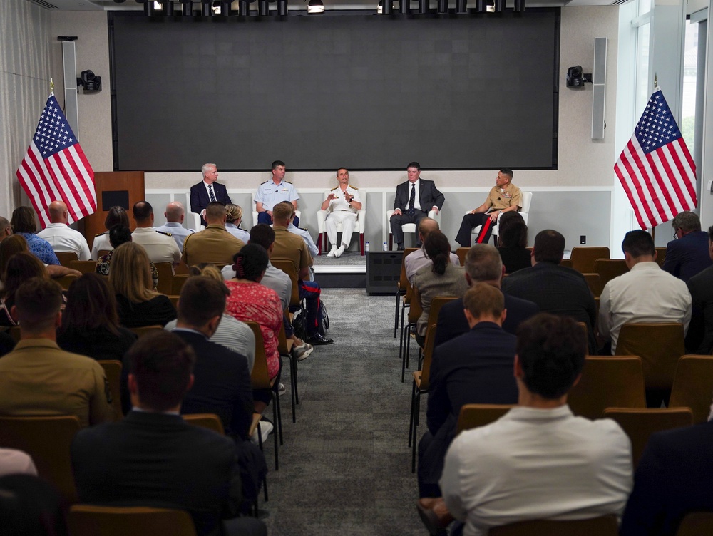 Military Leaders Engage in Fireside Chat at Fleet Week New York 2024