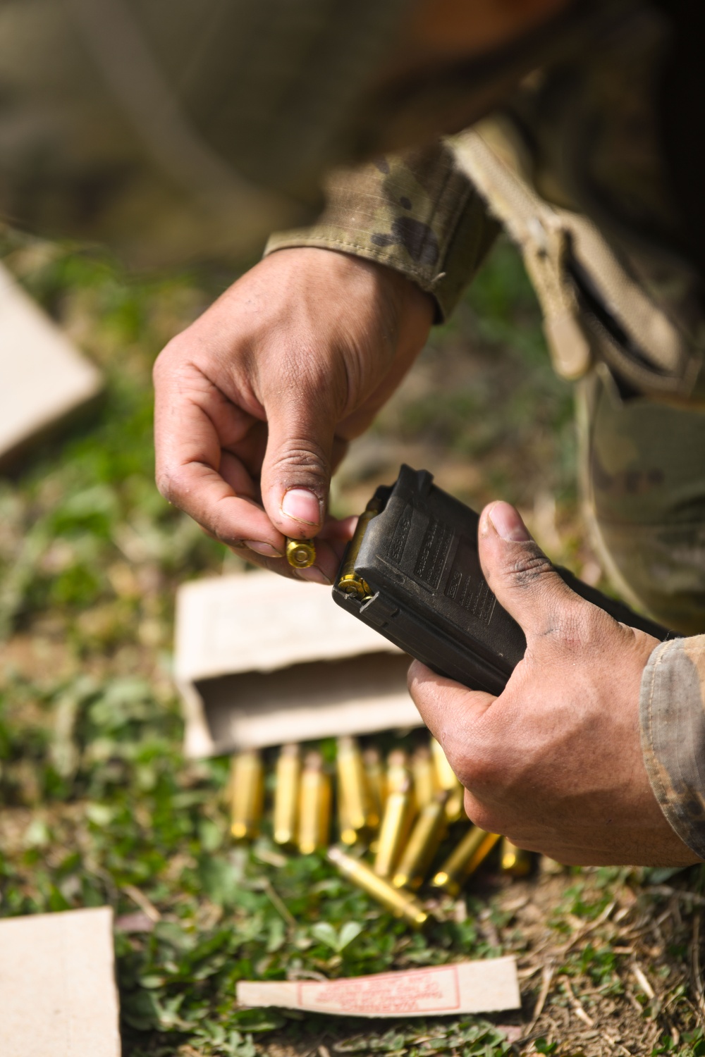 MWSS-171 conducts live-fire training with the 8th SFS in South Korea