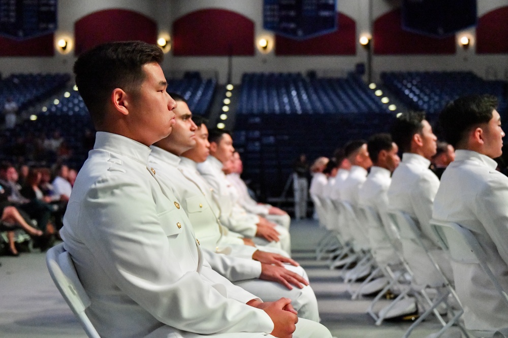 SWOBOSS attends NROTC Commissioning Ceremony