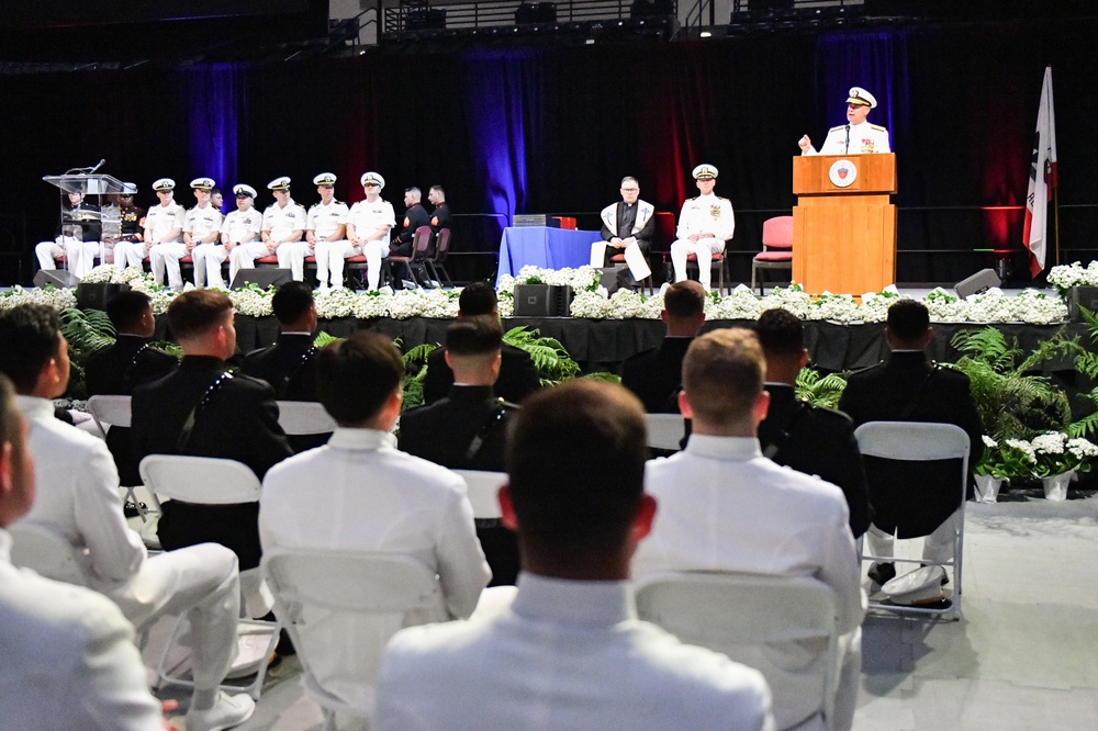 SWOBOSS attends NROTC Commissioning Ceremony