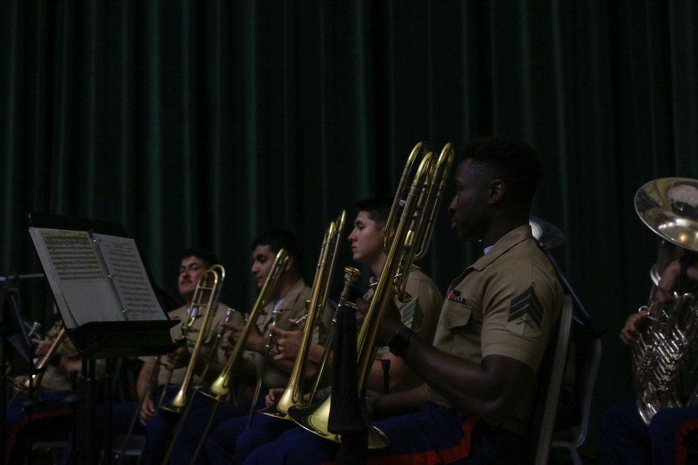 LA Fleet Week 2024: 1st MARDIV Band Performs at Bob Hope Patriotic Hall