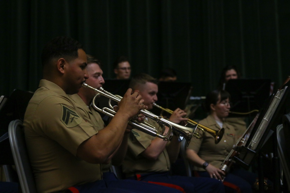 LA Fleet Week 2024: 1st MARDIV Band Performs at Bob Hope Patriotic Hall