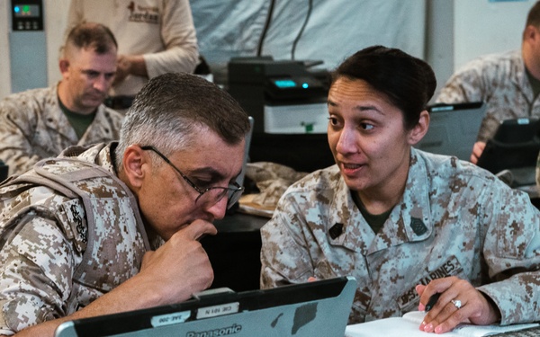 TF 51/5 Executes CPX with Partner Nations during Eager Lion 24