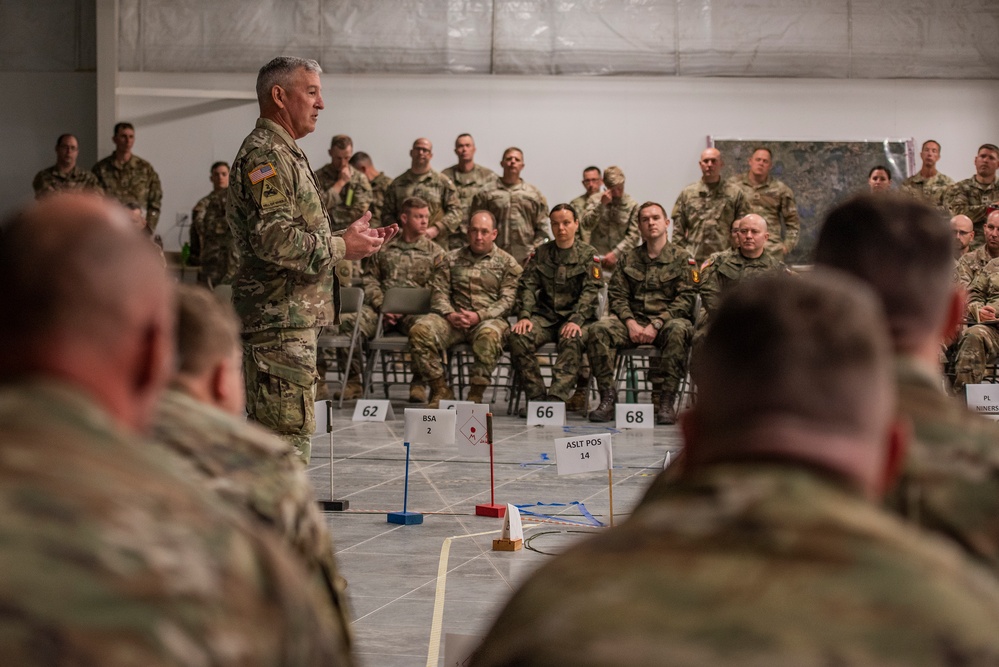 Idaho Army National Guard Soldiers train with Canadian and Polish soldiers