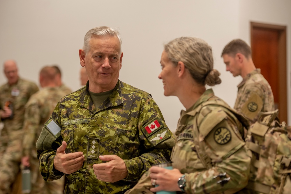 Idaho Army National Guard Soldiers train with Canadian and Polish soldiers