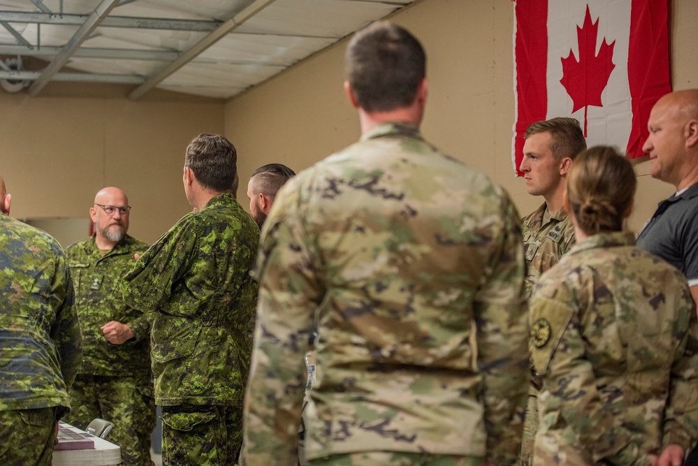 Idaho Army National Guard Soldiers train with Canadian and Polish soldiers