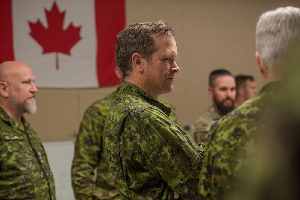 Idaho Army National Guard Soldiers train with Canadian and Polish soldiers