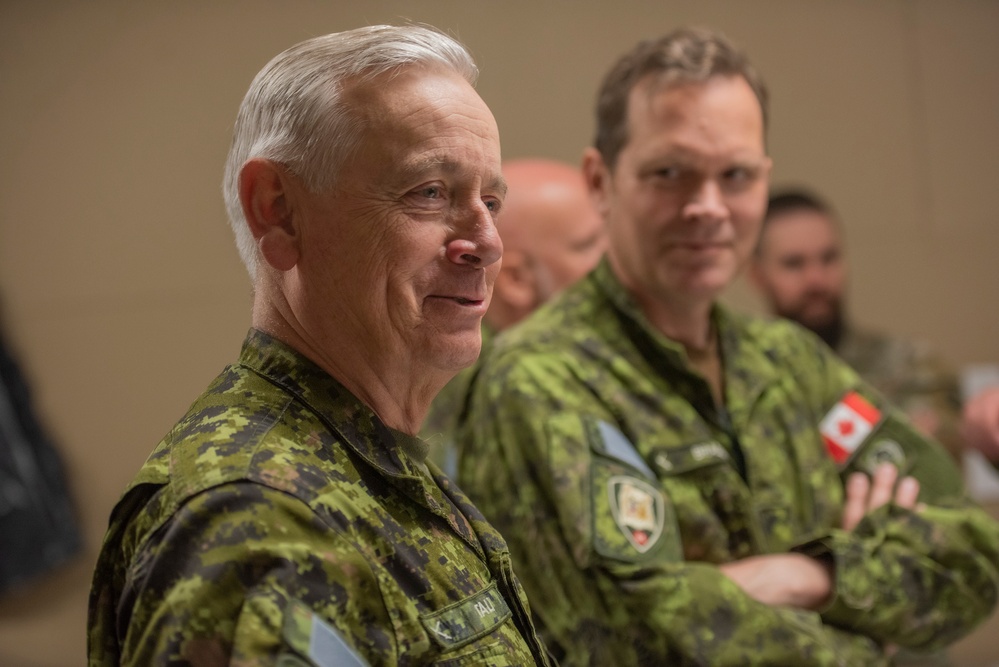 Idaho Army National Guard Soldiers train with Canadian and Polish soldiers