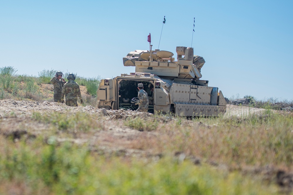 Idaho Army National Guard Soldiers train with Canadian and Polish soldiers