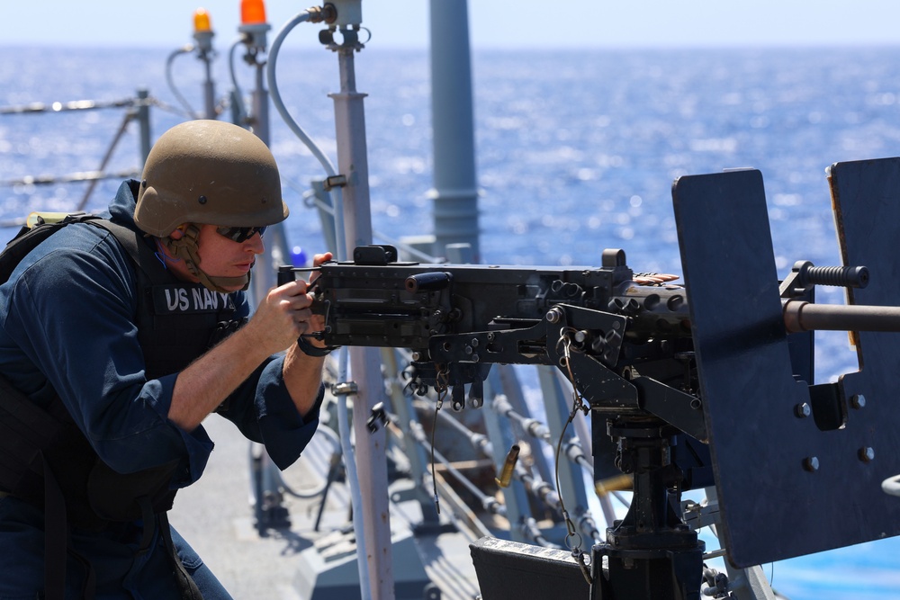 USS Roosevelt (DDG 80) Weapons Familiarization Shoot