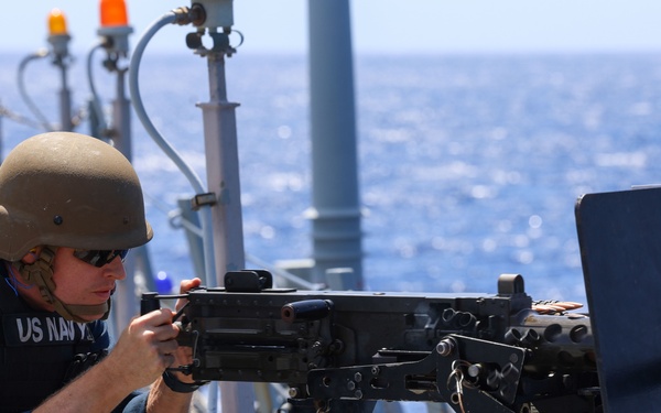 USS Roosevelt (DDG 80) Weapons Familiarization Shoot
