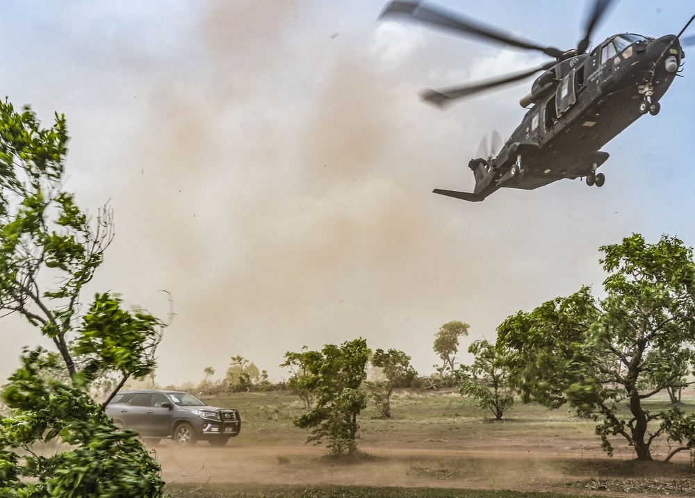 Italian, Tunisian and Libyan Special Forces Conduct a Complex Vehicle Interdiction Exercise at Flintlock 24