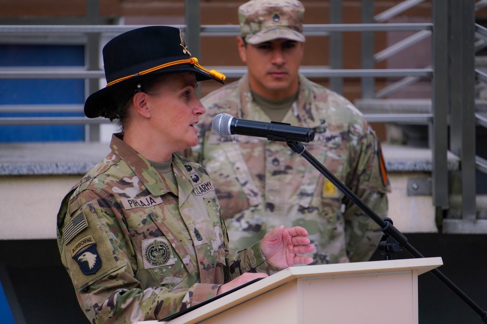 1st Cavalry Division Sustainment Brigade Change of Responsibility Ceremony