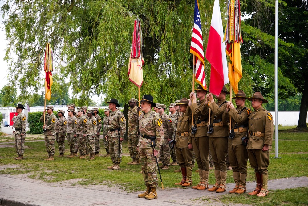 1st Cavalry Division Sustainment Brigade Change of Responsibility Ceremony