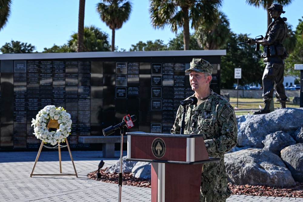 SOCOM honors fallen with Memorial Day observance ceremony at SOF Memorial