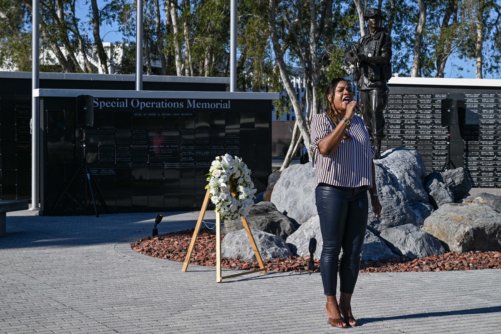 SOCOM honors fallen with Memorial Day observance ceremony at SOF Memorial