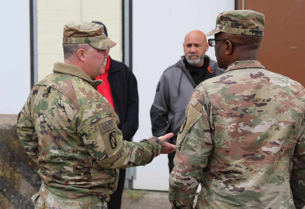 Brig. Gen. James Porter Visits JMTG-U at U.S. Army Garrison Bavaria